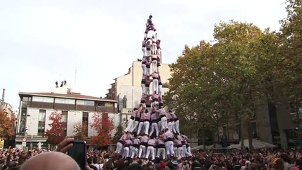 Actuació històrica dels Minyons de Terrassa (20-11-2016)