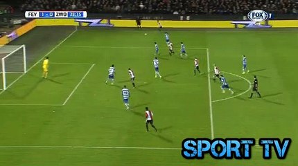 Dirk Kuyt Goal HD - Feyenoord 1-0 Zwolle 20.11.2016 HD