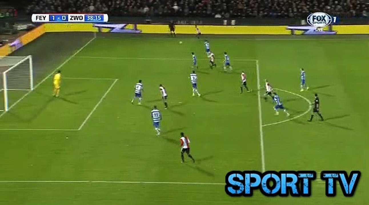 Dirk Kuyt Goal HD - Feyenoord 1-0 Zwolle 20.11.2016 HD