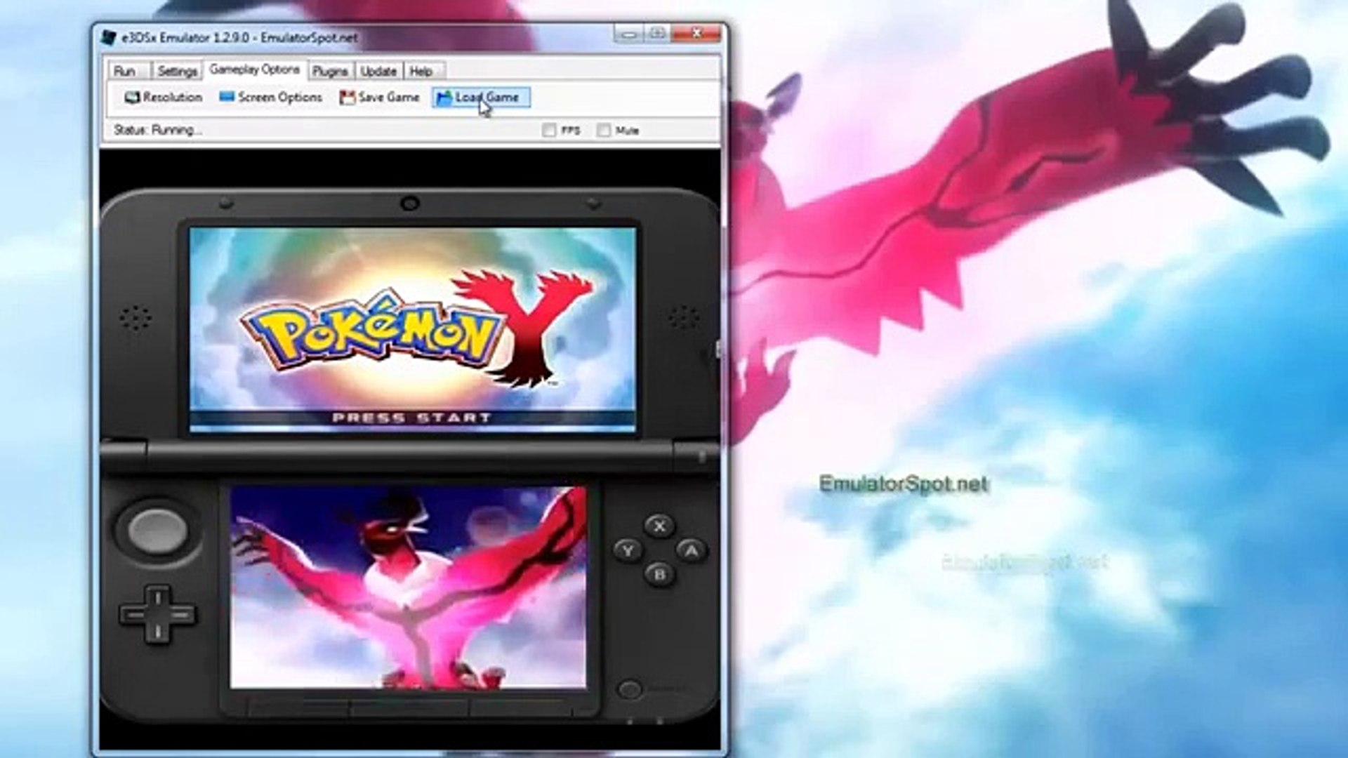Pokemon X and Y ROM Download Nintendo 3DS Emulator [PC] -