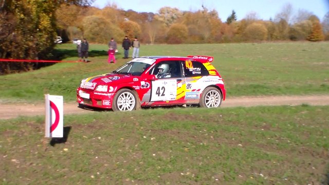 rallye de l'indre 2016 clio williams#42 ES1