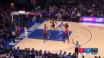 Derrick Rose Finds Kristaps Porzingis | Hawks vs Knicks | November 20, 2016 | 2016-17 NBA Season