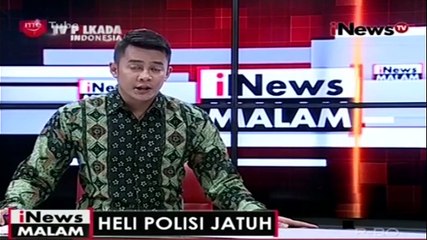 Helikopter Polisi Jatuh di Brasil