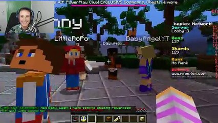 HUNGER GAMES: LITTLE CLUB WAR!!!- Minecraft - Baby Leah Adventures.