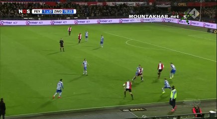 Karim EL Ahmadi Amazing Goal vs Zwolle