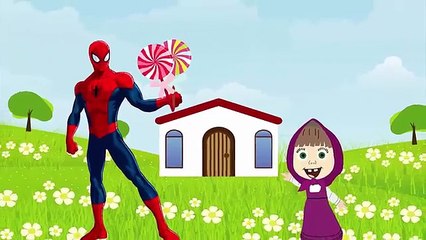 Masha And The Bear Cry because makeup not beautiful when going out with Superheros