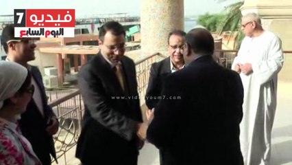 محافظ سوهاج يستقبل خبير الجهاز الهضمى بجامعة جورج تاون