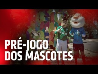 MASCOTES: ÍNDIO E SANTO PAULO SE PREPARAM PARA CHAPECOENSE X SPFC | SPFCTV