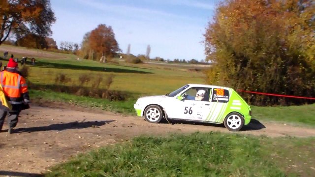 rallye de l'indre 2016 205 gti#56 ES1