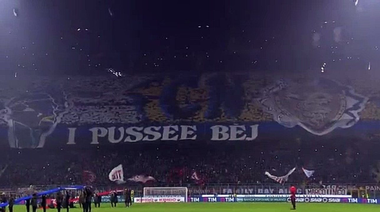 AC Milan Tifo  AC Milan 2-1 Inter 20.11.2016 Serie A