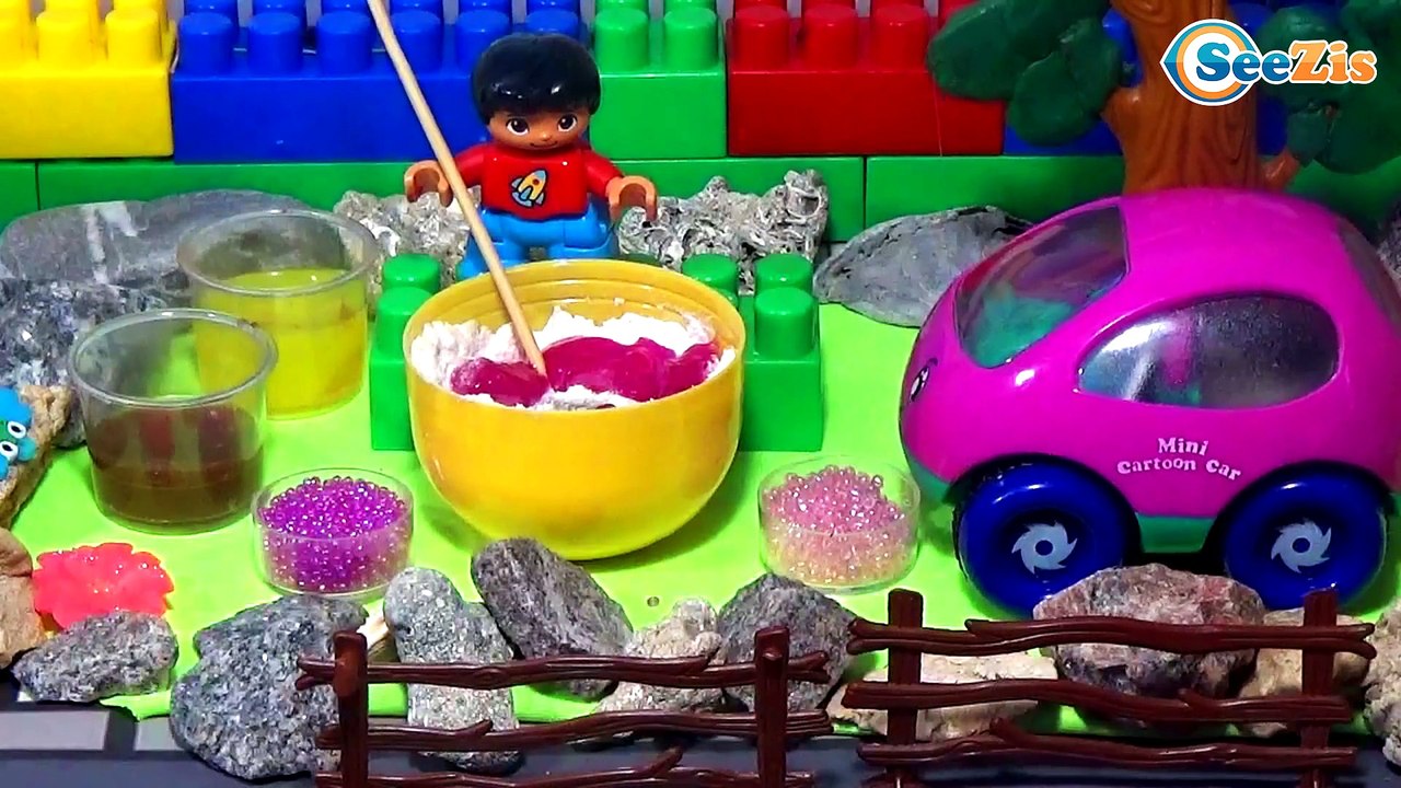 Кран и Грузовик проводят Опыты Мультик для мальчиков Видео для детей. Серия 37