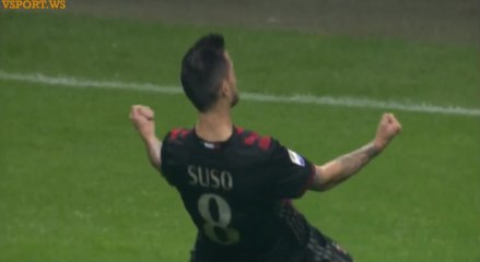 Suso Goal HD - A.C. Milan 2-1 Internazionale - 20.11.2016 HD