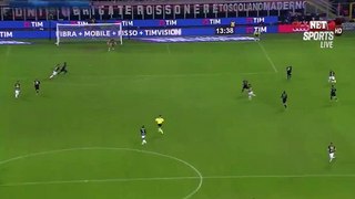 Gianluigi Donnarumma  amazing save AC Milan vs Inter 20.11.2016 Serie A