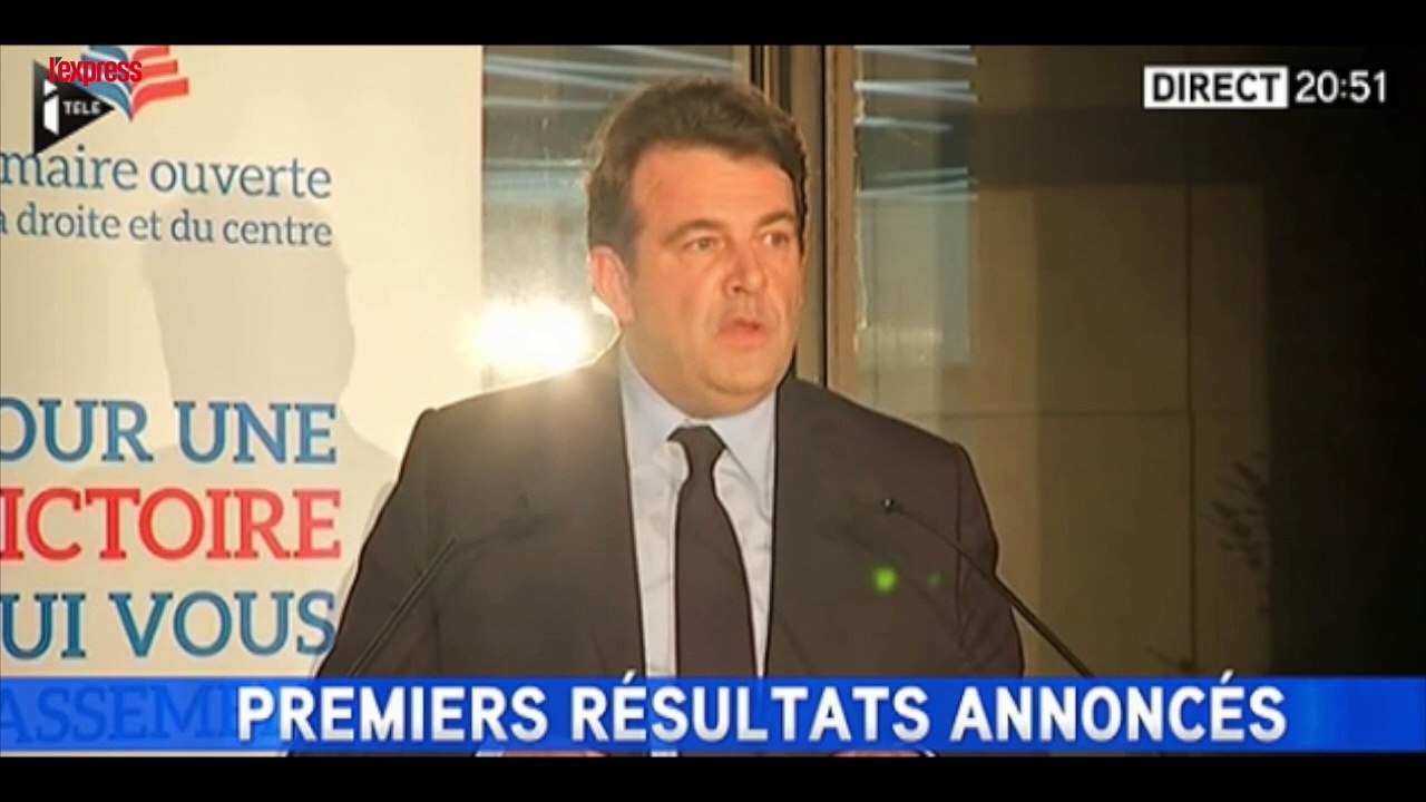 Primaire à droite: Fillon largement en tête selon les premières estimations