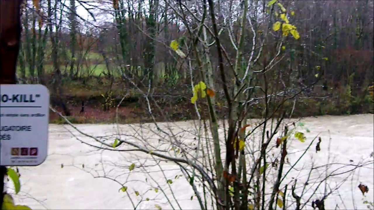 Jour de Crue sur le Chéran, novembre 2016
