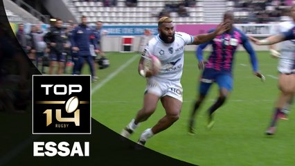 TOP 14 ‐ Essai Timoci NAGUSA (MHR) – Paris-Montpellier – J12 – Saison 2016/2017