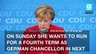 Angela Merkel announces she will seek 4th term as German chancellor