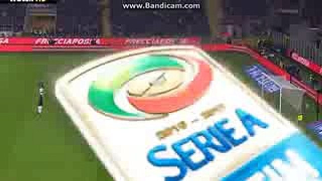 Ivan Perišić missed chance - AC Milan vs Inter Milan 20-11-2016