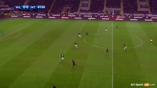 Suso Goal AC Milan 1 - 0 Inter 20.11.2016 Serie A
