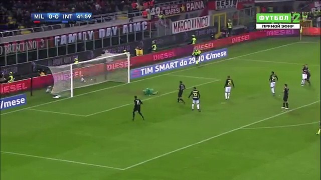 Suso Goal AC Milan 1 - 0 Inter 20.11.2016 Serie A