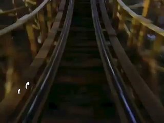100% real: revolting roller coaster accident caught on camera