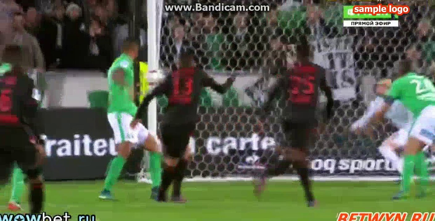 Valentin Eysseric Goal HD - Saint Etienne 0-1 OGC Nice - 20.11.2016 HD