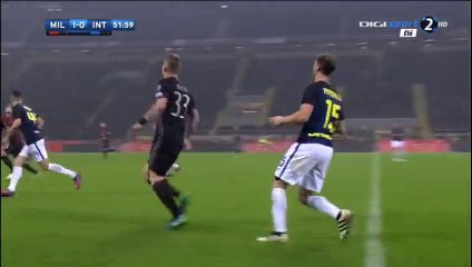 Antonio Candreva Goal HD - AC Milan 1-1 Inter - 20.11.2016