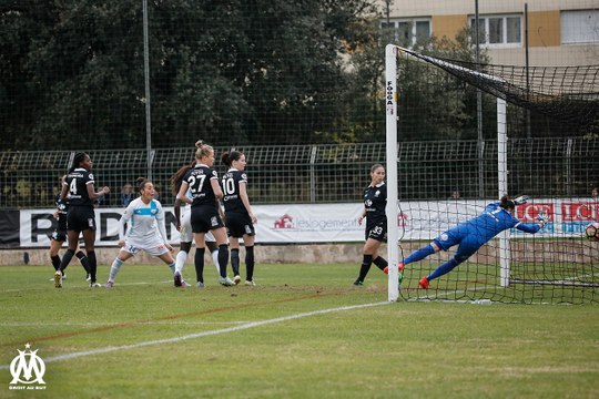 D1 féminine - OM 2-1 Juvisy : le but de Nora Coton-Pelagie (50e)