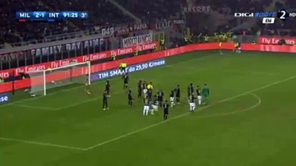 2-2 sIvan Perisic Goal HD  AC Milan 2-2 Inter Milan - 20.11.2016 HD
