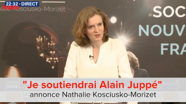 Je soutiendrai Alain Juppé annonce Nathalie Kosciusko-Morizet