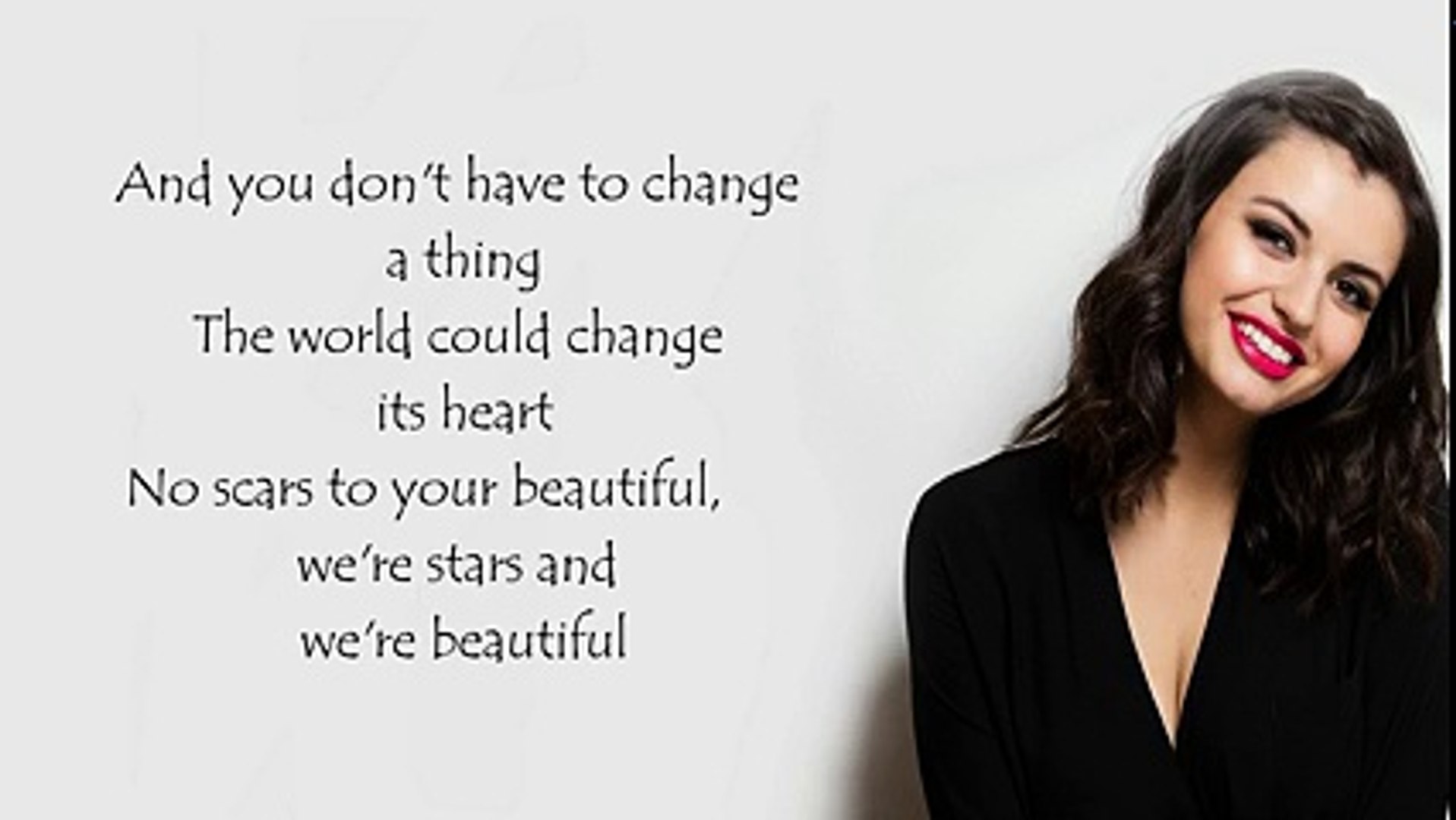Alessia Cara Scars To Your Beautiful Paroles Rebecca Black ׃ Scars To Your Beautiful - Lyrics ⁄⁄ Alessia Cara - Vidéo  Dailymotion