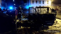 Feu De Vehicules A Quaregnon