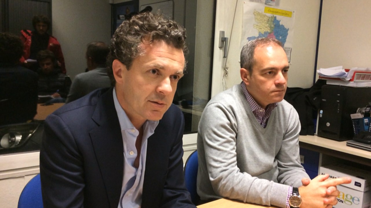 Christophe Béchu commente les premiers résultats de la primaire