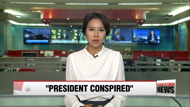 State prosecution says President Park conspired in criminal activity