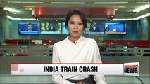 At least 115 dead, 150 injured after train derails in northern India