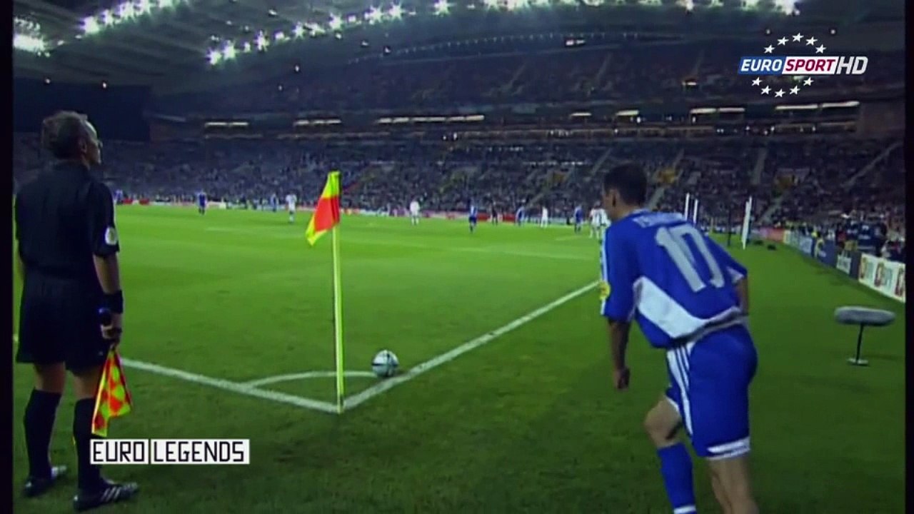 اهداف مباراة اليونان و التشيك 1-0 نصف نهائي يورو 2004