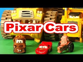 Download Video: Pixar Cars Re-Enactment Scene with Screaming Banshee Lightning McQueen Mater and Colossus XXL