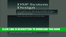 Ebook DSP System Design: Complexity Reduced IIR Filter Implementation for Practical Applications
