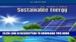 Ebook Sustainable Energy, SI Edition Free Download