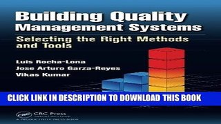 Ebook Building Quality Management Systems: Selecting the Right Methods and Tools Free Read