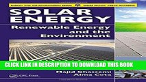Ebook Solar Energy: Renewable Energy and the Environment Free Read