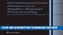 Ebook Immersive Audio Signal Processing (Information Technology: Transmission, Processing and
