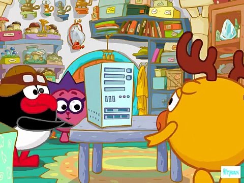 Смешарики все ИГРЫ из серии «КОМПЬЮТЕР ЕЖИКА» подряд без остановки. Прохождение new года