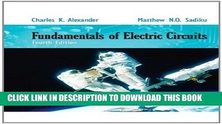 Ebook Fundamentals of Electric Circuits Free Read