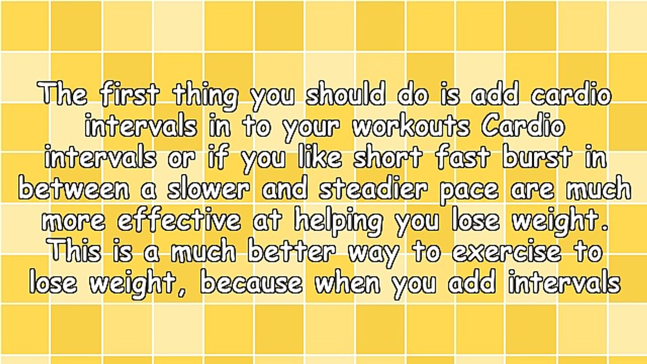 Exercises And Workouts That You Can Do To Lose Weight