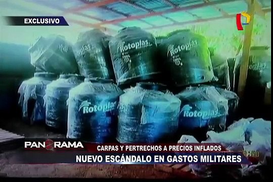 Nuevo escándalo en gastos militares: carpas y pertrechos a precios inflados