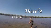 Shovel Nosed Shark Caught BARE-HANDED!