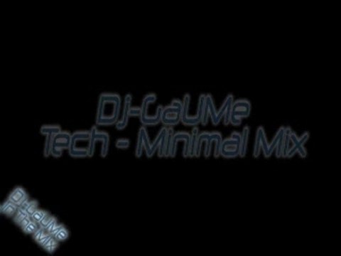 Dj-GaUMe Mix Tech / Minimal on Cdj-800 + DJM 400