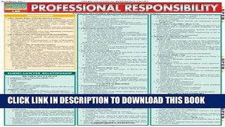 Best Seller Professional Responsibility (Quick Study) Free Read