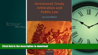 READ  Investment Treaty Arbitration and Public Law (Oxford Monographs in International Law) FULL